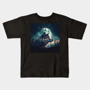 Wolf - Call Of The Wild Kids T-Shirt